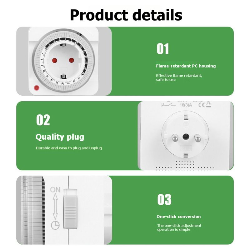 Temporizador de 24 horas SYW,  - Smart Socket With Timer Countdown reseña y precio