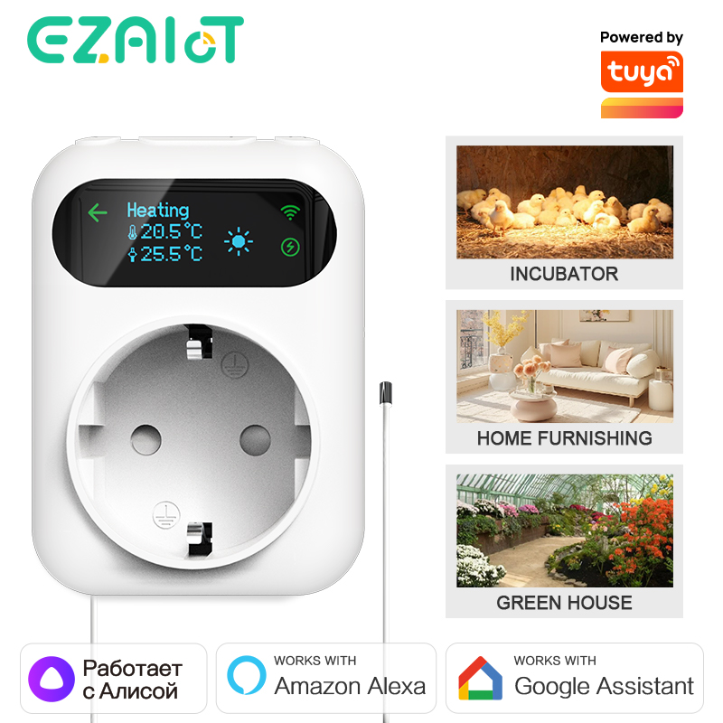 Termostato de enchufe Digital  - Smart Socket With Timer Countdown reseña y precio