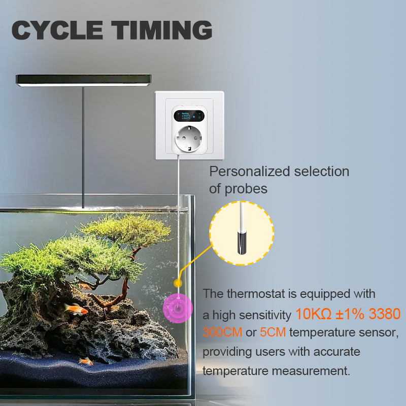 Termostato de enchufe Digital  - Smart Socket With Timer Countdown reseña y precio