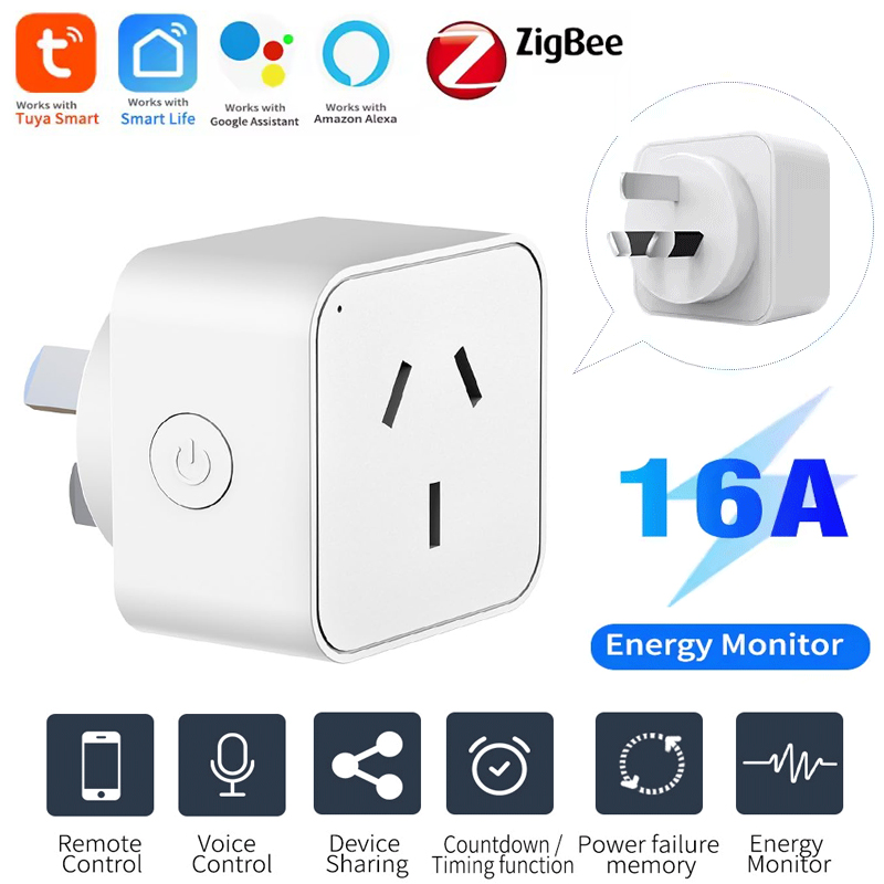 Enchufe Inteligente Tuya Zigbe - Smart Plug Zigbee 16A reseña y precio
