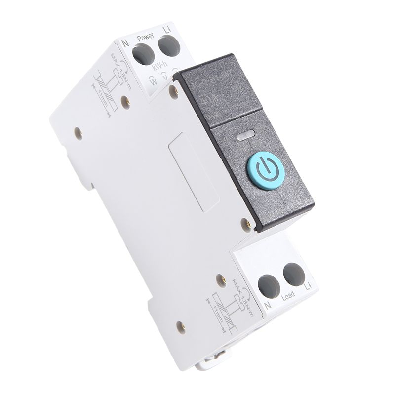 L68A 40A Medidor de Energía In - Energy Meter Din Rail Wifi reseña y precio