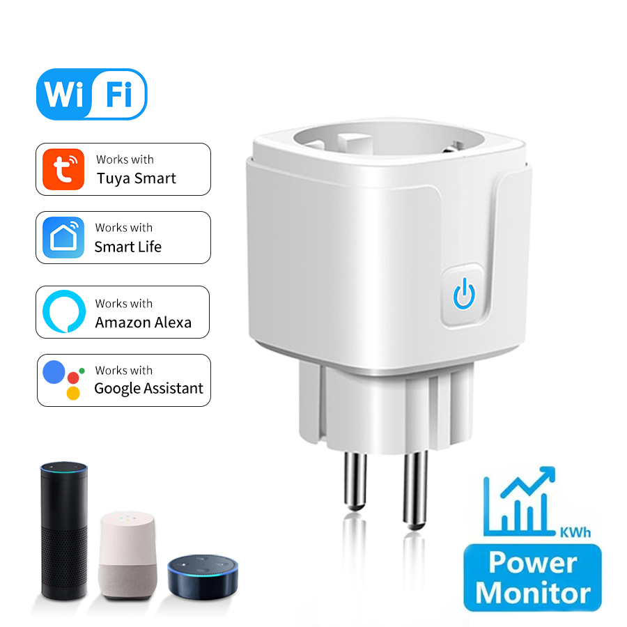 Enchufe inteligente con WiFi p - Smart Socket 16A Tuya App reseña y precio