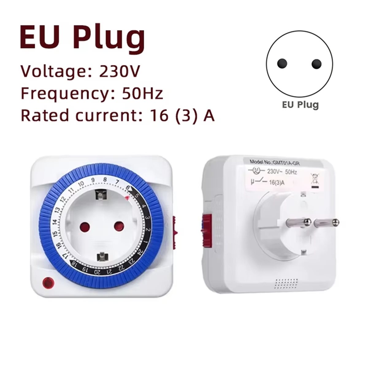 Enchufe Temporizador Mecánico  - Smart Socket With Timer Countdown reseña y precio